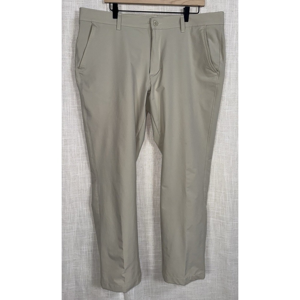 Men's Under Armour UA Straight Leg Khaki 38/32 38x32‎ Pants Golf